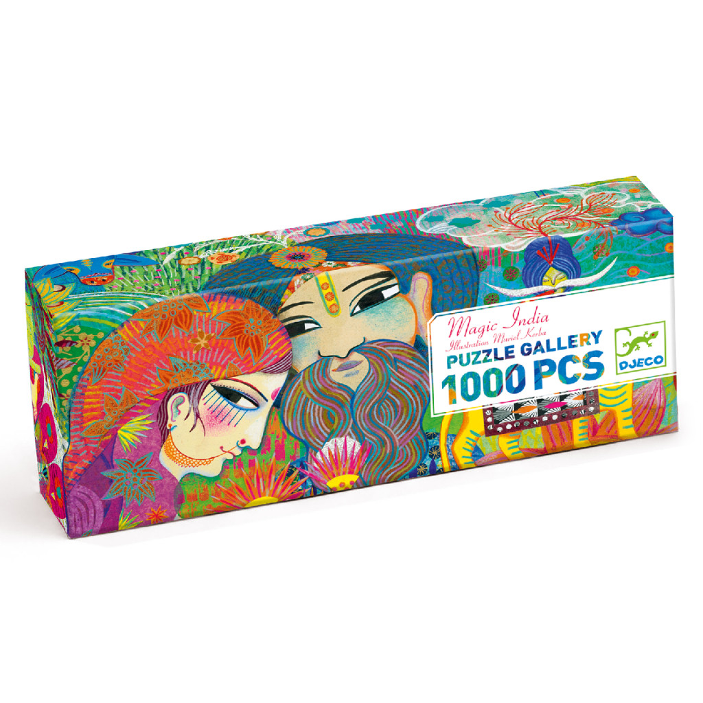 Művész puzzle - Varázslatos India, 1000 db-os - Magic India – fő nézet