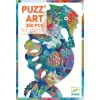 Djeco Művészeti puzzle - Tengericsikó, 350 db-os - See Horse, 6–8 év, Többszínű