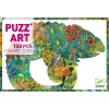 Djeco Művészeti puzzle - Kameleon, 150 db-os - Chameleon, 6–8 év, Többszínű