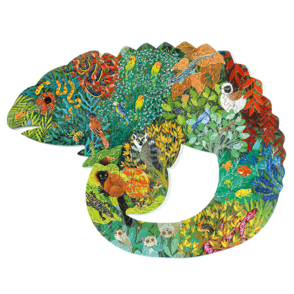 Művészeti puzzle - Kameleon, 150 db-os - Chameleon – alternatív kép 2