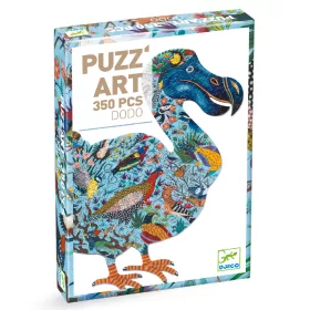 Djeco Művészeti puzzle - Dodo madár, 350 db-os - Dodo, 6–8 év, Többszínű