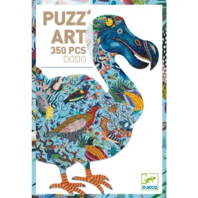 Djeco Művészeti puzzle - Dodo madár, 350 db-os - Dodo, 6–8 év, Többszínű