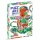Djeco Művészeti puzzle - Majom, 350 db-os - Monkey, 6–8 év, Többszínű