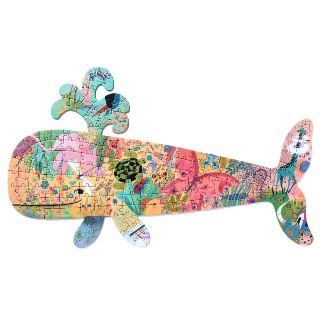 Művészeti puzzle - Bálna, 150 db-os - Whale – alternatív kép 2