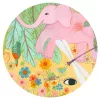 Djeco Művészeti puzzle - Bálna, 150 db-os - Whale, 6–8 év, Többszínű