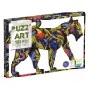 Djeco Művész puzzle - Fekete párduc, 150 db-os - Panther, 6–8 év, Papír / Karton