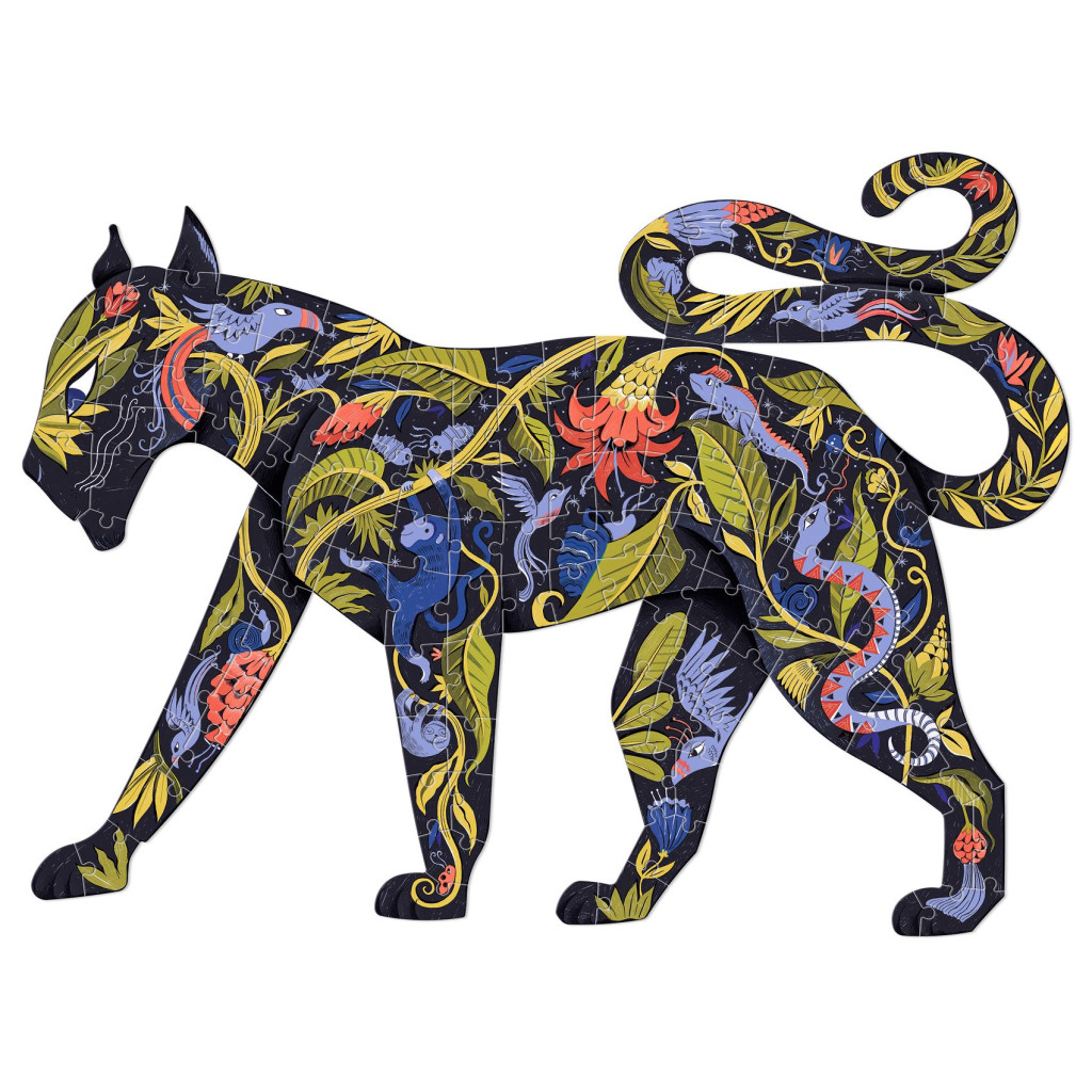 Művész puzzle - Fekete párduc, 150 db-os - Panther – alternatív kép 2