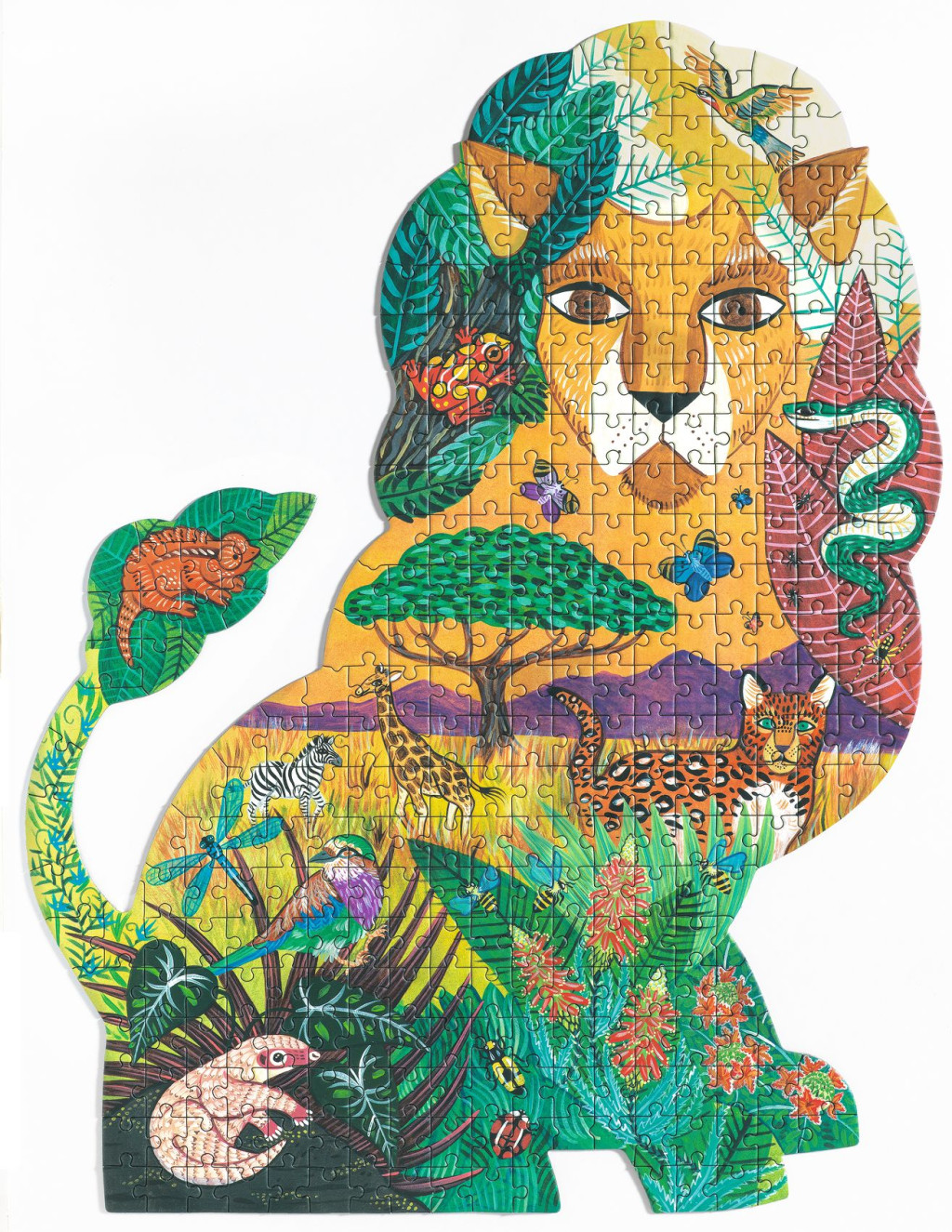 Művész puzzle - Oroszlán, 350 db-os - Lion – alternatív kép 2