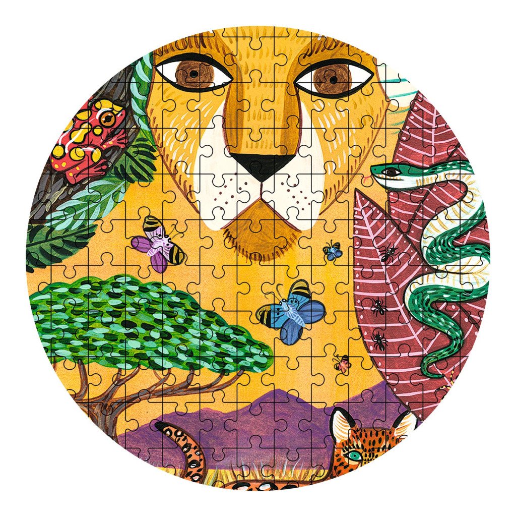 Művész puzzle - Oroszlán, 350 db-os - Lion – alternatív kép 3