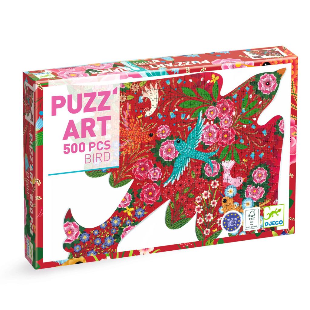Művész puzzle - Madár, 500 db-os - Bird – fő nézet