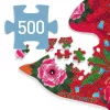 Djeco Művész puzzle - Madár, 500 db-os - Bird, 12–15 év, Többszínű
