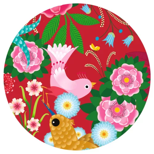 Djeco Művész puzzle - Madár, 500 db-os - Bird, 12–15 év, Többszínű