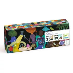 Djeco Művész puzzle - Padlizsán lecsó, 350 db-os - Caponata, 6–8 év, Többszínű