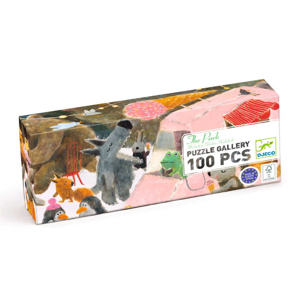 Művész puzzle - A ligeti mulatság, 100 db-os - The park – fő nézet