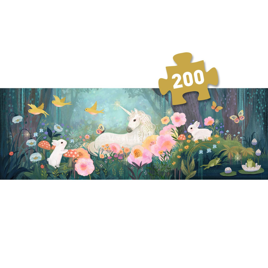 Művész puzzle - Erdő szélén, 200 db-os - The edge of the woods – alternatív kép 1