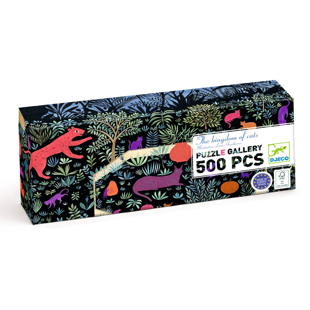 Művész puzzle - A macskák birodalma, 500 db-os - The kingdom of cats – fő nézet