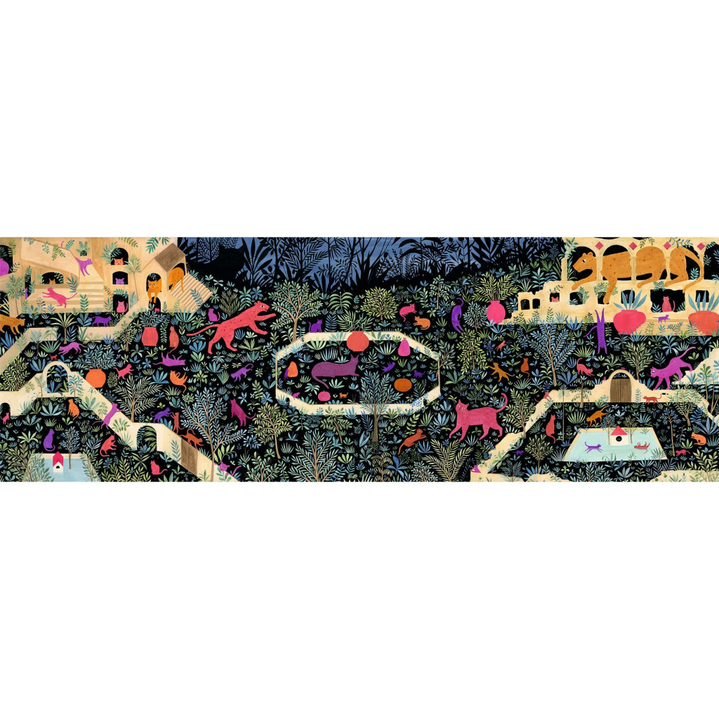 Művész puzzle - A macskák birodalma, 500 db-os - The kingdom of cats – alternatív kép 1