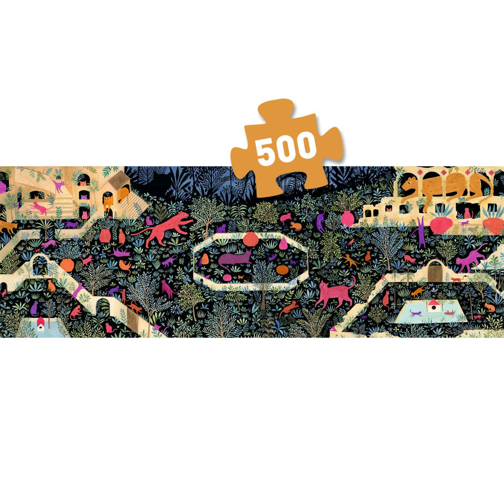 Művész puzzle - A macskák birodalma, 500 db-os - The kingdom of cats – alternatív kép 3