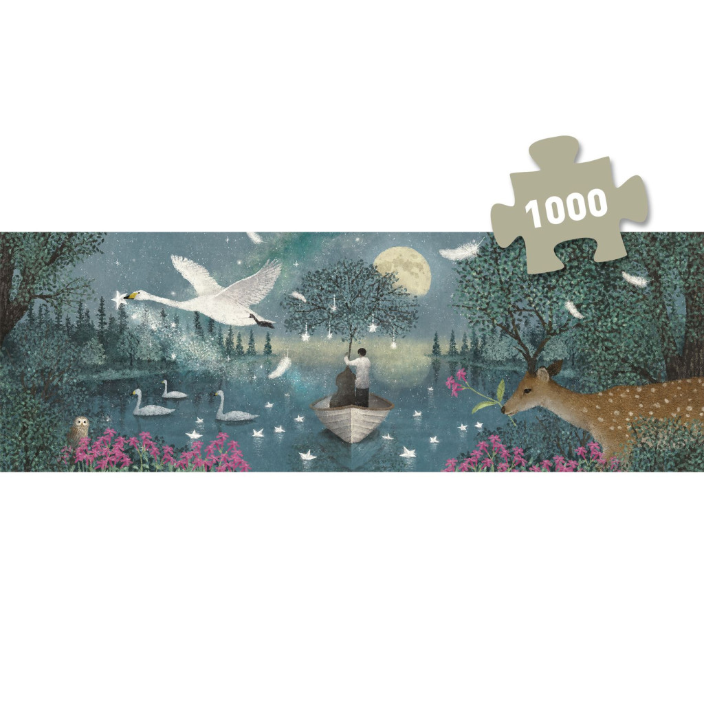 Művész puzzle - Himnusz a Holdhoz, 1000 db-os - Hymn to the Moon – fő nézet