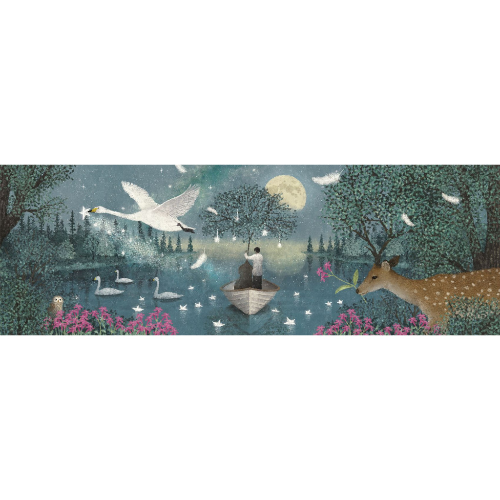 Művész puzzle - Himnusz a Holdhoz, 1000 db-os - Hymn to the Moon – alternatív kép 2
