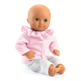 Djeco Játékbaba - Alba, sötétkék szemű, 32 cm - Alba dark blue eyes, 0–2 év, Vegyes anyag