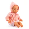 Djeco Játékbaba - Róza, barna szemű, 32 cm - Rose brown eyes, 0–2 év, Vegyes anyag