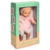 Djeco Játékbaba - Róza, barna szemű, 32 cm - Rose brown eyes, 0–2 év, Vegyes anyag