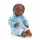 Djeco Játékbaba - Wasabi, sötétkék szemű, 32 cm - Wasabi dark blue eyes, 0–2 év, Vegyes anyag