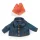 Djeco Játékbaba kiegészítő, babaruha - Kék dzseki - Outfit Blue jacket, 0–2 év, Vegyes anyag