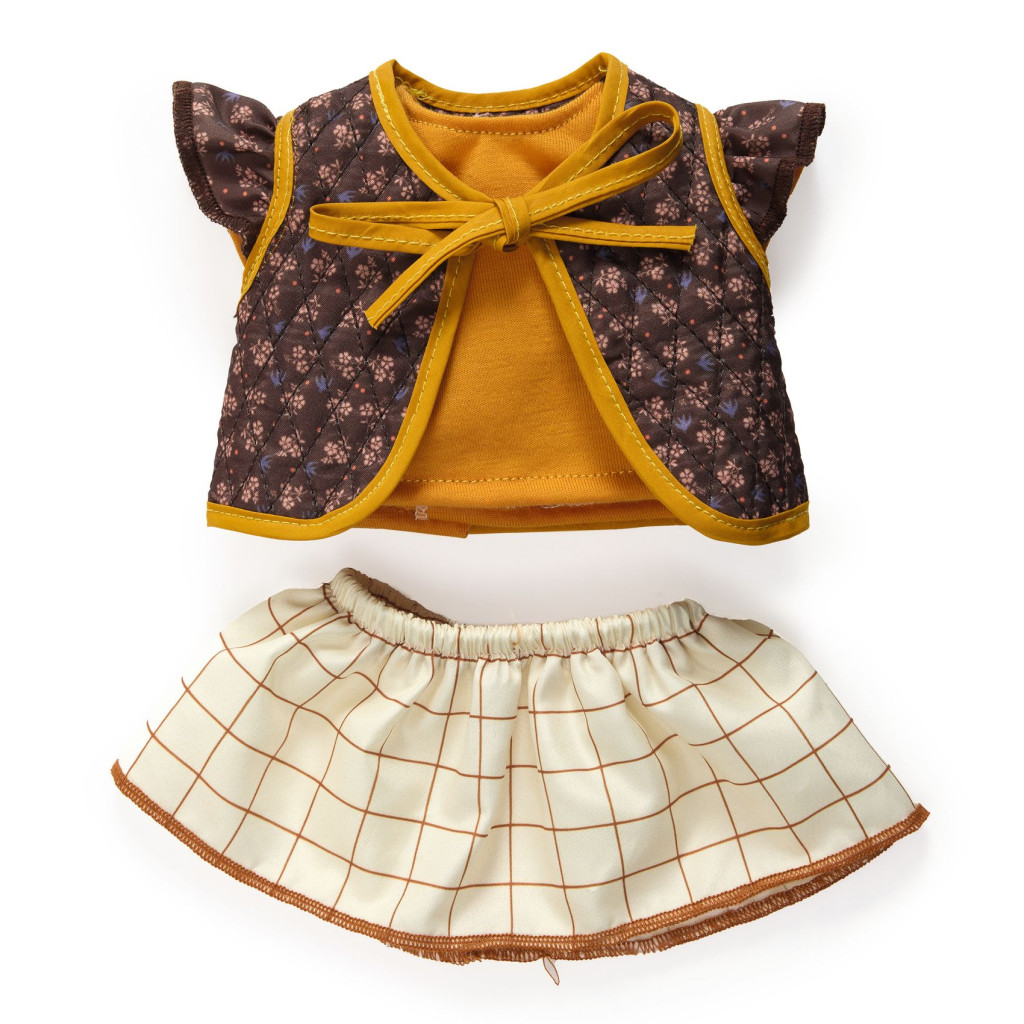 Játékbaba kiegészítő, babaruha - Szettecske - Outfit Capucine – fő nézet