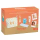 Djeco Játékbaba kiegészítő, tisztálkodás - Fogmosás - Toothbrush set, 0–2 év, Többszínű