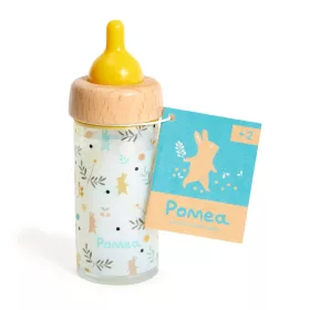 Djeco Játékbaba kiegészítő, babaetetés - Varázs cumisüveg - Magic feeding bottle, 0–2 év, Többszínű