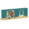 Djeco Nagy ruhafogas 3 vállfával - Large clothes rack, 3 hangers, 3–5 év, Többszínű