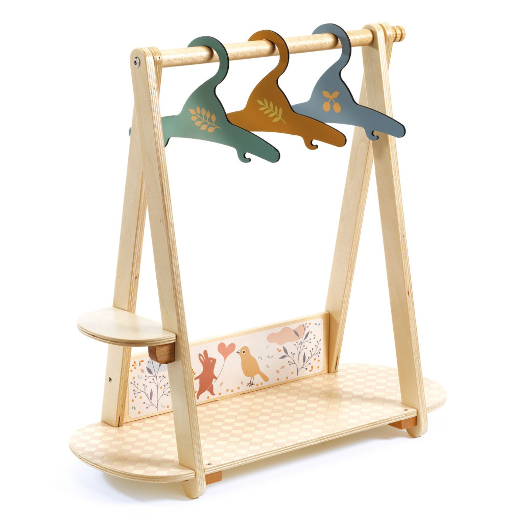 Nagy ruhafogas 3 vállfával - Large clothes rack, 3 hangers – alternatív kép 2