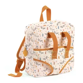 Djeco Hátizsák - Babahordozó - Doll backpack carrier, 0–2 év, Többszínű