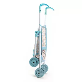 Djeco Babakocsi - Kékes, 44 cm - Stroller - 44 cm, 0–2 év, Vegyes anyag