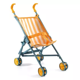 Djeco Babakocsi - Napos, 54 cm - Stroller Sunshine - 54 cm, 0–2 év, Többszínű