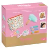 Djeco Játékbaba kiegészítő, szépítkezés - Baba fodrászkészlet - Hairdressing set, 0–2 év, Többszínű