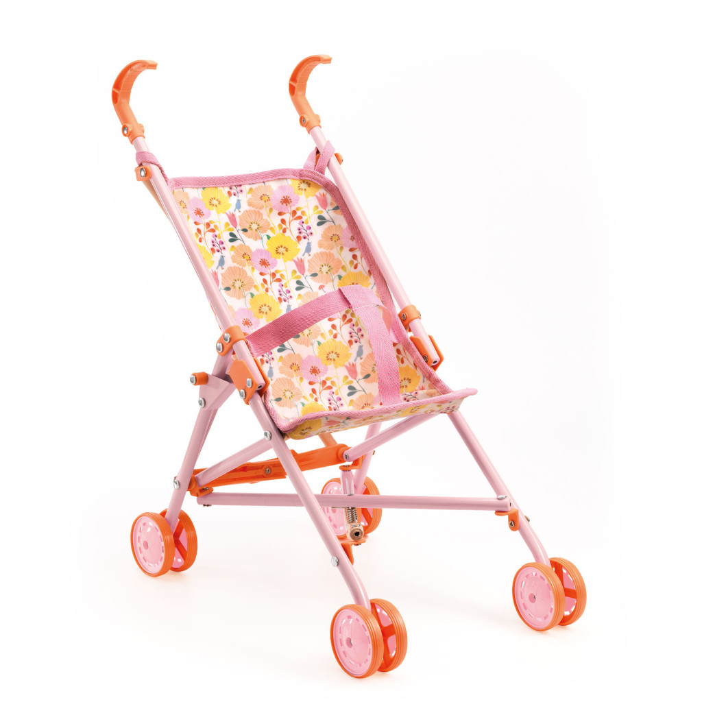Babakocsi - Virágos, 54 cm - Stroller Flowers – fő nézet