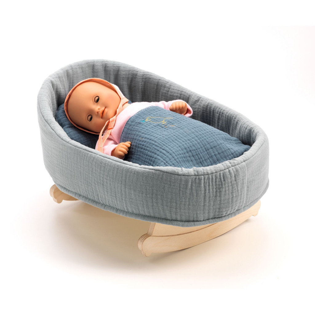 Bölcső - Ringató kék álom - Rocking cradle Blue Dream – alternatív kép 2