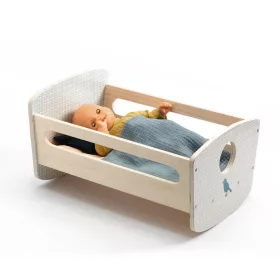 Djeco Bölcső - Altató kék éj - Rocking bed Blue Night, 3–5 év, Vegyes anyag