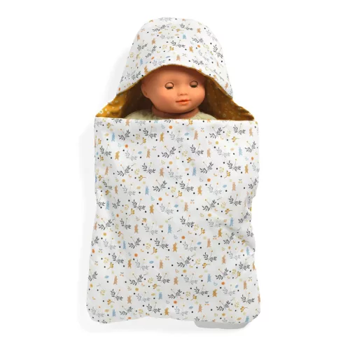 Djeco Babahálózsák - Nyuszis - Sleep sack Rabbits, 0–2 év, Többszínű