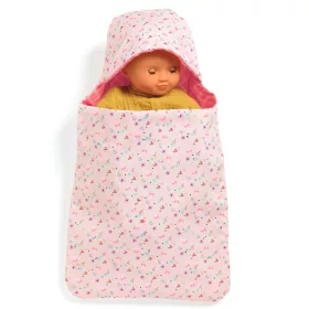 Djeco Babahálózsák - Virágos - Sleep sack Flowers, 0–2 év, Többszínű
