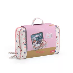 Djeco Játékbaba kiegészítőkkel - Vani bőröndje - Vanille's suitcase, 0–2 év, Többszínű