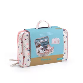 Djeco Játékbaba kiegészítőkkel - Cseri bőröndje - Cerise's suitcase, 0–2 év, Többszínű