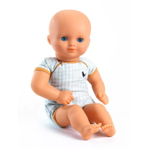 Djeco Játékbaba - Kanári, 32 cm - Canary, 0–2 év, Többszínű