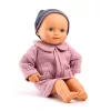 Djeco Játékbaba - Lila Dália, 32 cm - Dalhia Purple, 0–2 év, Vegyes anyag