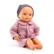 Djeco Játékbaba - Lila Dália, 32 cm - Dalhia Purple, 0–2 év, Vegyes anyag