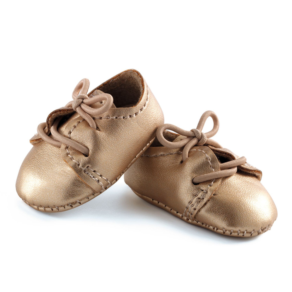 Játékbaba cipő - Arany cipőcske - Golden shoes – alternatív kép 2