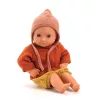 Djeco Játékbaba ruha - Mandarin nyári szett - Mandarine, 0–2 év, Többszínű